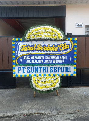 Papan Bunga Duka di Oebufu